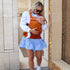 Bizzi Growin Cinnamon Orange Nomad Baby Carrier